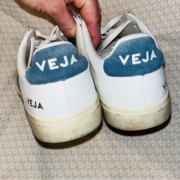 Veja Campo Leather & suede Sneakers sz 7 - Picture 7 of 10